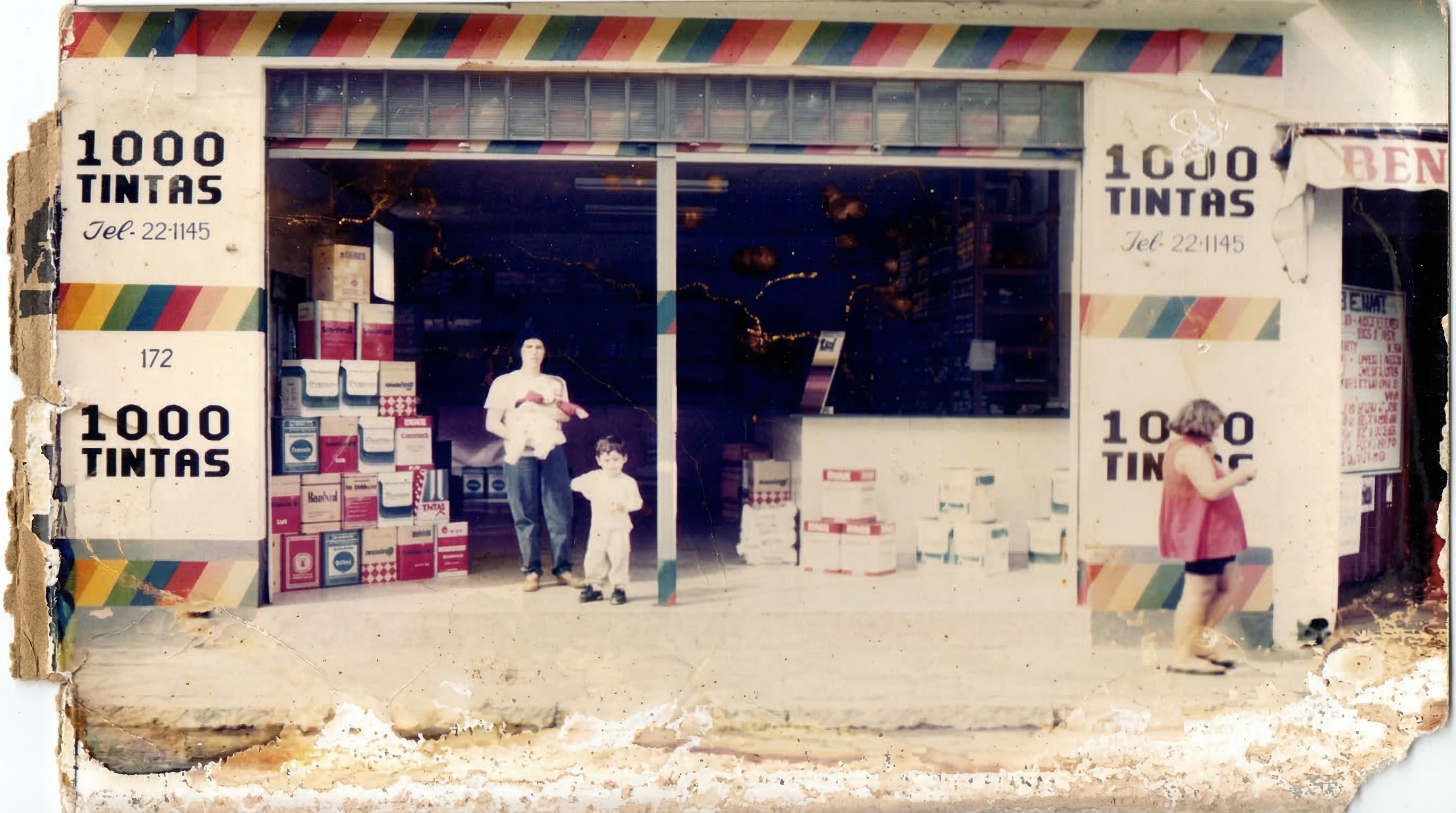 Loja 1000 Tintas - Foto histórica